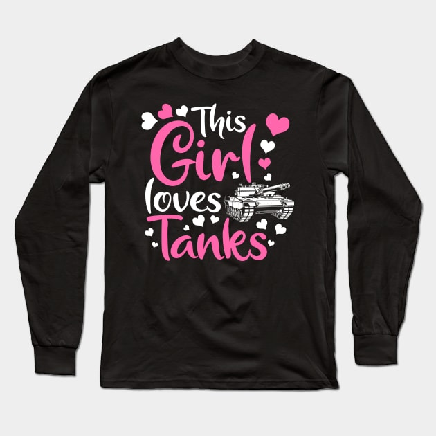 Tank Driver Tanker Panzer Tanks Tank Force Gift Long Sleeve T-Shirt by Krautshirts